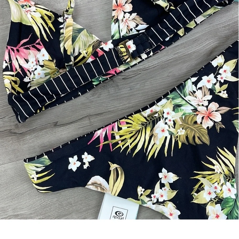 ☀️RIP CURL☀️ ON THE COAST TRI ON THE COAST REVERSIBLE CHEEKY BIKINI SET